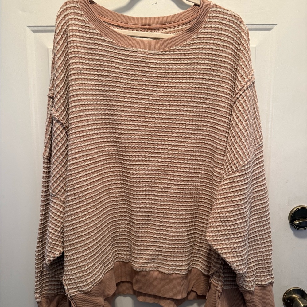 AMERICAN EAGLE Women's Cream Sweater